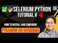 Selenium Python Tutorial #4 - How to Install Pycharm on Windows
