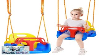 VEVOR 3-in-1 Toddler Swing Seat Baby Swing Seat with Adjustable Ropes Snap Review