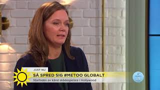 Så spred sig #MeToo globalt  - Nyhetsmorgon (TV4)