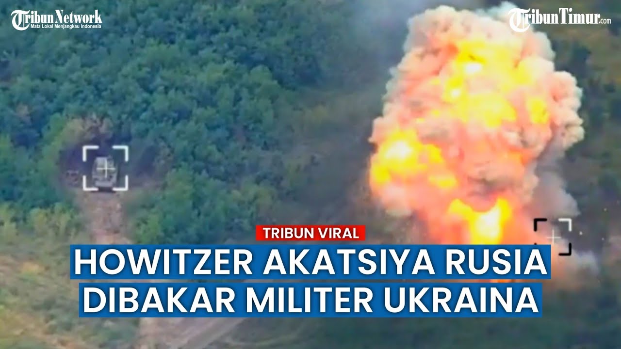 Duar, Serangan Rudal Ukraina Bombardir Howitzer Akatsiya Rusia - YouTube