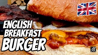 English Breakfast Burger Frühschoppen am Grill - 030 BBQ