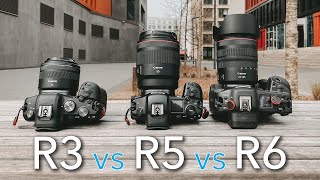 Canon EOS R3 vs R6 vs R5 | which cameras suits you better?
