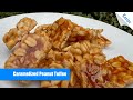 Caramelized Peanut Toffee Recipe - English