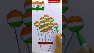 jana gana mana  || national anthem || #shorts #viral #trending #india #flag #drawing