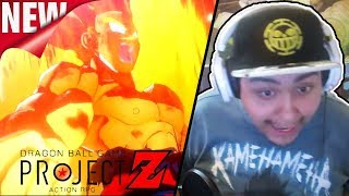 THIS IS TOO HYPE!! | Dragon Ball Game: Project Z Action RPG - Announcement Trailer REACTION