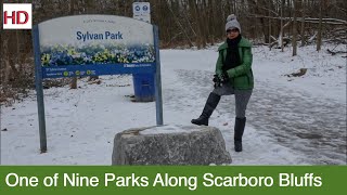 From Sylvan Park Along Scarborough Bluffs \u0026 Overlooking View of Lake Ontario