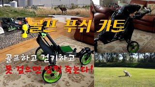 [Eng Sub]A 3-wheel Golf Push Cart