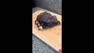 I'ma Show Ta How To Smoke  Giant Dino Ribs! TEXAS Style!