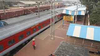 Kamakhya-Yesvantpur weekly AC Superfast express (12551) with WAP7 loco | Kamakhya express | #train