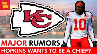 DeAndre Hopkins WANTS To Be Traded To Chiefs? Jawaan Taylor Playing LT or RT? Patrick Mahomes News