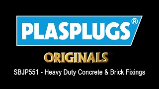 Plasplugs Originals Heavy Duty Solid Wall Fixings