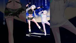 【VroidMMD】兄妹で愛包ダンスホール踊ってみた　#shorts #mmd #vroid  #vtuber