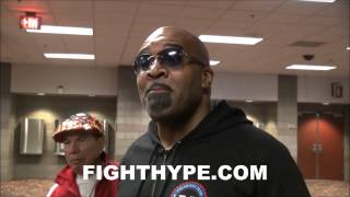 LEONARD ELLERBE SOUNDS OFF ON GLOVE CONTROVERSY: \