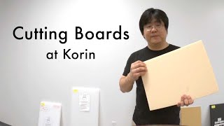 Types of  Cutting Boards at Korin