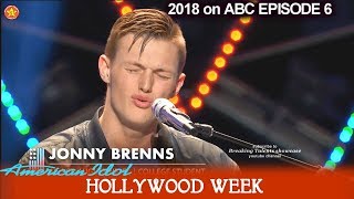 American Idol 2018 Hollywood Week Round 1 Jonny Brenns