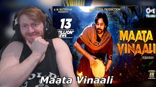 Maata Vinaali - Lyrical| Hari Hara Veera Mallu | MM Keeravaani | AM Rathnam • Reaction By Foreigner