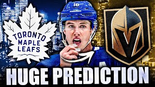 HUGE MITCH MARNER TRADE PREDICTION ON SPORTSNET 960: TORONTO MAPLE LEAFS & VEGAS GOLDEN KNIGHTS MOVE