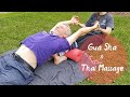 Gua Sha Scraping Massage on Biceps [Bonus Thai Bodywork Techniques]