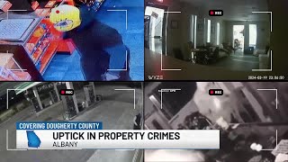 Albany police address uptick in business property crimes