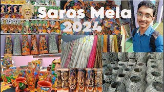 VLOG 21 Saras Mela 2024 New Town Kolkata | সরস মেলা 2024 কলকাতা | Kolkata SARAS MELA Fair 2024