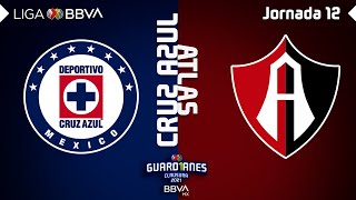 Resumen | Cruz Azul vs Atlas | Liga BBVA MX - Guard1anes 2021 - Jornada 12