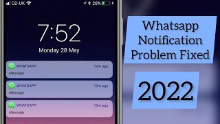 Fix: WhatsApp Notifications Not Working! [Home Screen & Status Bar]2022