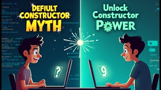 47. Java Default vs Custom Constructors: Object Creation & Overloading Tutorial
