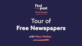 Tour of FREE newspaper archives | Findmypast