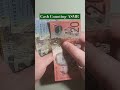 cashcounting asmr $85 aud for cashstuffing my wallet on lowincome frugal u0026 disabled budget