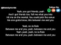 OnCue - No Ja Rule (Lyrics)