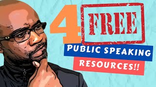 Best FREE RESOURCES to Improve Your Public Speaking Skills