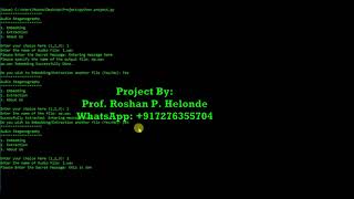 Audio Steganography Using Python Project With Source Code Message Hiding In Audio Python Project