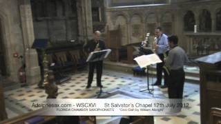 WSCXVI FLORIDA CHAMBER SAXOPHONISTS   Doo Dah by William Albright