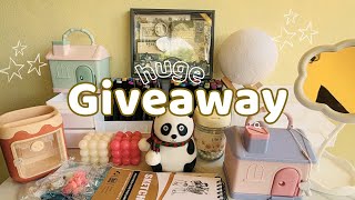 400k huge giveaway🎉 | cute and aesthetic stuffs🎀 | ninu shaaji