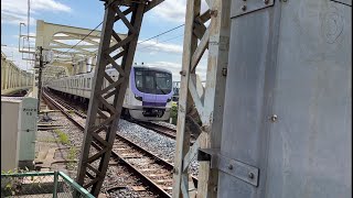 東京メトロ18000系18102F 小菅駅通過