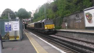 DB Schenker Skips 67006/67029 work the VSOE @ Denmark Hill.