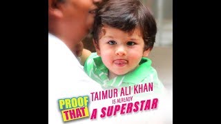 Proof That Taimur Ali Khan Is Already A Superstar | MissMalini