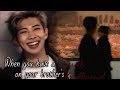 When you have a crush on your brother's bestfriend ~Namjoon ff ~one-shot