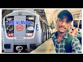 Delhi Metro In Long Time Travel|| Chandni Chowk To Noida Sector 52 #geniusboyvlog #delhimetro