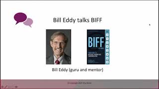 Bill Eddy talks BIFF. Gain skills to respond to high-conflict-people in the workplace.