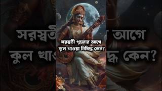 সরস্বতী পূজার আগে কুল খাওয়া নিষিদ্ধ কেন? | Saraswati Puja Bengali Ritual  #saraswatipuja #shorts