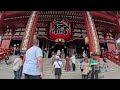 4k kaminarimon 雷門 sensō ji 浅草寺 asakusa 浅草 travel walk in tokyo japan in 4k video