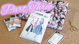 🔴Butterick 4790 LIVE Sew Along Pt. 3 || Live Stream