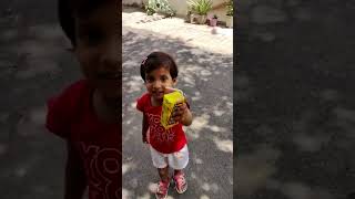 #Angry Aru dont want to share her Frooti#viral shorts