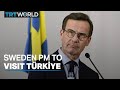 Sweden's new PM Ulf Kristersson to visit Türkiye on Tuesday