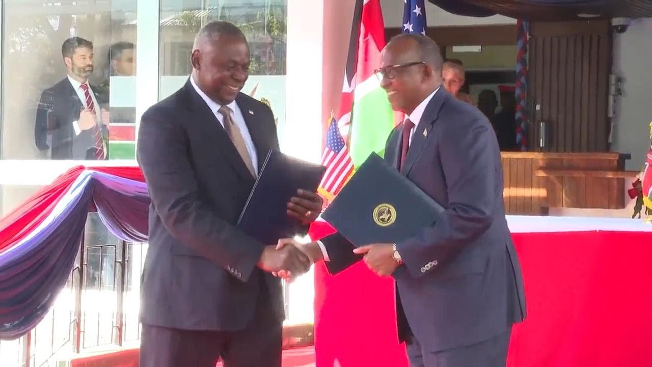 US And Kenya Sign Defence Agreement Ahead Of Planned Haiti Deployment ...