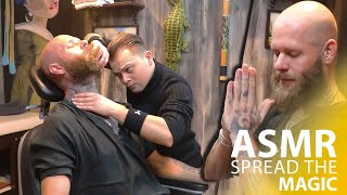 ASMR HEAD MASSAGE | Positive Energy Combined With Magic In Barber Shop