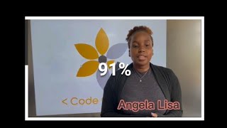 Meet Angie a biomedical scientists who was part of our #100DaysOfCode last month. #codequeen