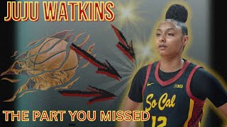 JUJU WATKINS | THE PARTS YOU KEEP MISSING!!! | USC WOMEN'S BASKETBALL
