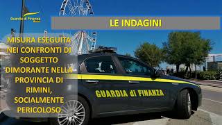 GDF Rimini confiscati beni a un pluripregiudicato.